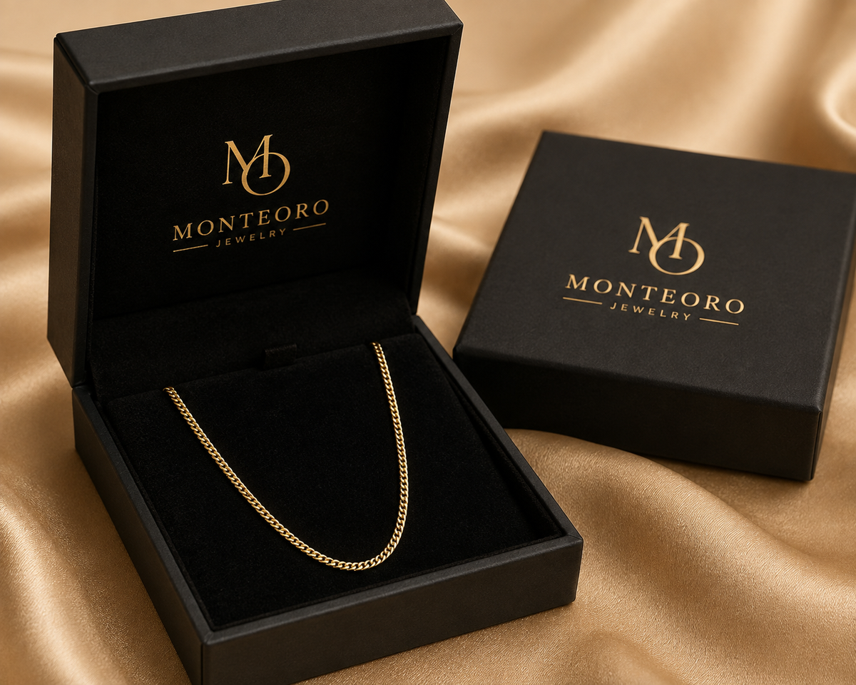 14K Yellow Gold Solid Miami Cuban Chain – 2mm