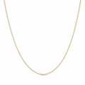 Italian 14K Yellow Gold Rolo Chain – 1mm